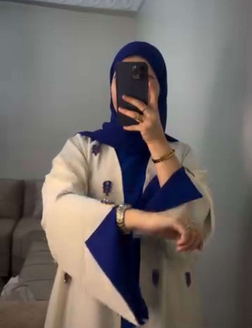 Abaya Nesrine 2 Piece - Image 2